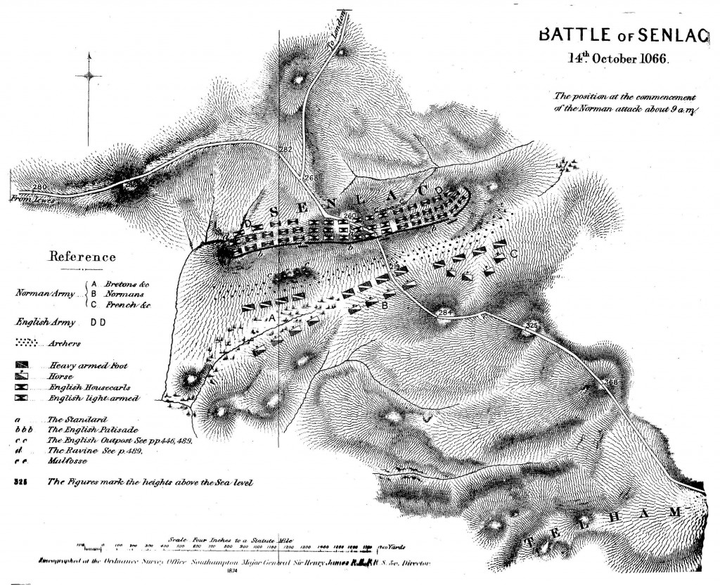 Battle of Senlac from History of the Norman Conquest