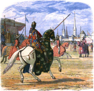 King Richard Stops the Duel Between Henry Bolingbroke and Norfolk