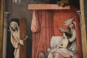 Detail from Death and the Miser by Hieronymus Bosch