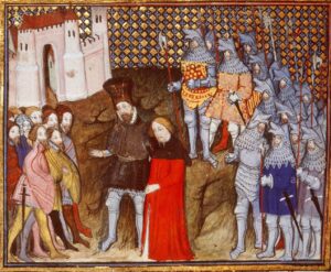 Henry Bolingbroke delivers Richard II to the Londoners